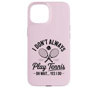 Tennis Love Game Set Match Sport Appassionato Custodia per iPhone 15