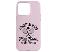 Tennis Love Game Set Match Sport Appassionato Custodia per iPhone 15 Pro Max
