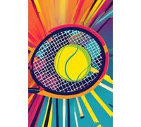 Tennis Notebook: a stylish journal for match notes, training plans or daily reflections. Ideal for tennis lovers of all ages who want to serve up their thoughts in style.