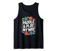 Tennis Paddle "Paddle and Play, My Way" Paddle Tennis Canotta