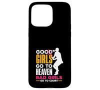 Tennis Player Buone Ragazze Cattive Ragazze Campo Custodia per iPhone 15 Pro Max