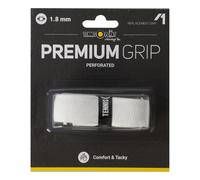 Tennis-Point Premium Grip Perforated Confezione Da 1-Bianco