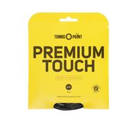 Tennis - Point Premium Touch Set Di Corde 12m Nero Calibro corda 1, 25