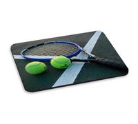 Tennis Racchetta Sfere Tribunale PC Computer Mouse Pad