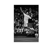 Tennis Roger Federer - Poster su tela, decorazione da parete, per soggiorno, camera da letto, decorazione senza cornice, 40 x 60 cm