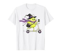 Tennis Scooter Strega Halloween Bambini Uomo Donna Maglietta