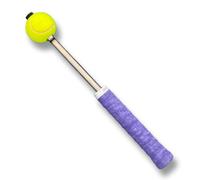 Tennis Serve Swing Trainer, strumento di pratica con feedback retrattile click, aiuto per rimbalzo per allenamento in movimento, senso di colpire il suono per adulti