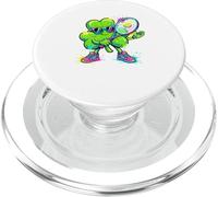 Tennis Shamrock Player Saint Patricks Day PopSockets PopGrip per MagSafe