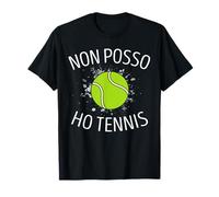 Tennis Tennista Non Posso Regalo Divertente Padel Uomo Donna Maglietta