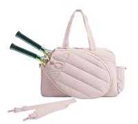 Tennis Tote Bag | Borsa Con Cinturino Portatile Per Racchette Da Neve Con Vano Per Scarpe | Sacca Sportiva Leggera Per Viaggi, Viaggi, Fine Settimana, Campo Da Tennis | Organizzatore Pratico Per Il Te