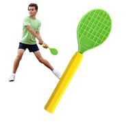 Tennis Trainer - Attrezzi per allenamento autonomo per giocatore singolo Tennis Trainer - Strumento per esercizi di velocità delle racchette sportivi per giocatori di livello medio Backhands