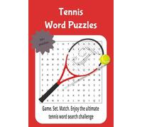 Tennis word puzzles: Game. Set. Match. Enjoy the ultimate tennis word search challenge