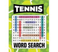 Tennis Word Search: +1000 Tennis Themed Word Searches, Gifts for Tennis Players & Coaches | Large Print