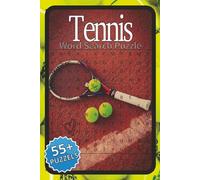 Tennis Word Search Puzzle Book: Word Search Puzzels with easy to read print about Tennis, Rackets, Sport and more | 6x9 inches, 120 pages | 50+ puzzles ... Gift for Vacations, Holidays and Relaxation