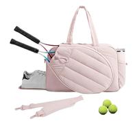 Tennistasche | Tennis Tasche Mit 2 Schlägerfächerns, Schuhfach Und Nassfach,Wasserabweisendes Pickleballs Schläger Tragetasches für Sport, Fitnessstudios, Platz, Wochenendausflüges, Pendeln
