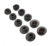 TENNMAK 10 cuscinetti di ricambio per auricolari Soundcore P40i / Soundcore by Anker Liberty 4 NC, 5 paia, colore: nero