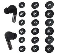 TENNMAK 18 gommini di ricambio per auricolari OnePlus Buds 4 / Buds 3 / Buds Pro 3 / Buds Pro 2 / Nord Buds 3 / Nord Buds 3 Pro, 9 paia, colore: nero