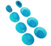 TENNMAK 8 cuscinetti di ricambio per auricolari JBL Tune Flex 2 / Tune Flex, con filtro antipolvere, colore: foglia di tè