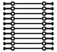 TENNMAK Cordino per auricolari compatibile con accessori per cuffie SHOKZ New OpenRun Pro 2/OpenRun Pro/OpenRun Mini/OpenSwim Pro/OpenMove/OpenComm2 2025/OpenMove, fermo regolabile, 10 pezzi