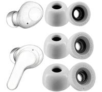 TENNMAK Cuscinetti auricolari di ricambio in memory foam per JBL Vibe Beam/Vibe Beam 2/Vibe Buds/Vibe Buds 2/Vibe 200TWS/Tune 230NC/Tune 130NC/Tune Beam, colore bianco