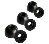 TENNMAK Cuscinetti di ricambio in memory foam per auricolari Skullcandy Rail ANC/Dime 3/Dime 2/Push Active/Push ANC Active/Grind Fuel/Sesh ANC/Sesh Evo