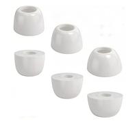 TENNMAK Cuscinetti di ricambio in memory foam per Baseus Bass BP1 Pro e Baseus Bass BP1 NC, colore bianco lunare