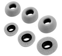 TENNMAK Cuscinetti di ricambio in memory foam per OnePlus Buds 4 / Buds 3 / Buds Pro 3 / Buds Pro 2 / Nord Buds 3 / Nord Buds 3 Pro, colore grigio