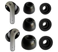 TENNMAK Cuscinetti di ricambio in memory foam per TAGRY X08/Wyness T18/TOZO NC3 NC2 T20/Catitru BX17/ZZU T18/occiam T19/Aptkdoe HD65/xinwld A97 Pro/Csasan J90 Pro/ZIUTY A1/Sisism A10 Pro Ear. gemme