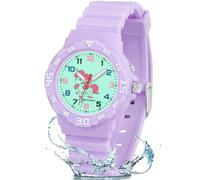 TENOCK Orologi Per Bambini Per Ragazzi Ragazze L'Apprendimento Del Tempo 50M Impermeabile Orologio Per Bambini Facile Da Leggere Per Età 4-12 Bambini Grandi Regali Di Compleanno