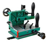 Tenonatrice per sega da tavolo, piastra di supporto posteriore regolabile 0-45°, serraggio massimo 82,5 mm, dispositivo per sega a tenone per lavorazione del legno di precisione