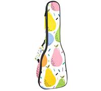 Tenor Ukulele Gig Bag Impermeabile Ukulele Custodia Imbottita, Grande per Concerto Soprano (21/23/24") Pera Multi Beautiful
