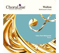 TENOR Voice Part for Walton Belshazzar's Feast Rehearsal CD