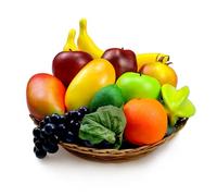 Tenorbass 12 pezzi frutta artificiale, decorazione di frutta finta, esposizione di cibo realistico di frutta finta, imitazione di frutta per la decorazione del tavolo cucina