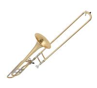 Tenore In Ottone Laccato Oro Da Si Bemolle A Fa Cambia Trombone Per Principianti, Strumento In Ottone Professionale Trombone per Principianti