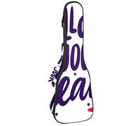 Tenore Ukulele Gig Bag Impermeabile Ukulele Custodia Imbottita Zaino Grande per Concerto Soprano (21/23/24") Segui i tuoi Sogni