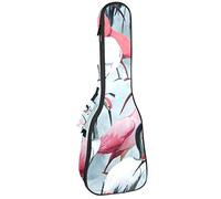 Tenore Ukulele Gig Bag Impermeabile Ukulele Custodia Imbottita Zaino Grande per Concerto Soprano (21/23/24 pollici) Cicogne Animale