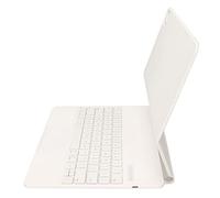 TENP Custodia Tastiera Tablet, Tastiera Magnetica Trackpad Multitouch Retroilluminata Tastiera Magnetica Chiave Cover per 12,9 Pollici (Bianco)