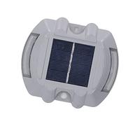 TENP Luce Segnaletica Stradale, Pannello Solare Riflettente Impermeabile 400-500lx per Strada (Luce rossa)