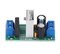 TENP Moduli di alimentazione a 3 terminali, modulo regolatore di tensione a ponte raddrizzatore 3A Filtro buffer 35V220UF Condensatore 12V per esperimento per il monitoraggio