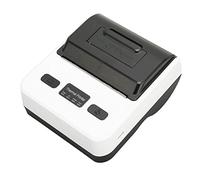 TENP Stampante Termica per Etichette, Stampanti Desktop per Etichette, Interfaccia di Tipo C, Stampa Veloce, Grande capacità, Batteria da 2000 mAh per Desktop (Bianco)