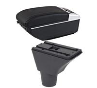 TENREV Scatola Bracciolo Auto Box Bracciolo per Citroen C3 C4 Auto Bracciolo Centrale Scatola di Immagazzinaggio,B