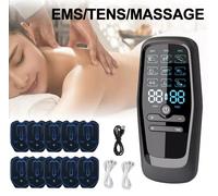 TENS EMS elettrostimolatore muscolare, massaggio corpo, fisioterapia