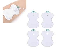 TENS - Set di 50 elettrodi riutilizzabili per elettrodi, per terapia, per strumenti di massaggio, per fisioterapia, massaggiatore corpo
