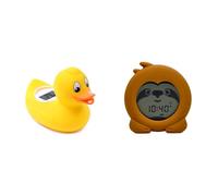 TensCare Digiduck + Sloth Clock - Set Educativo con Orologio da Pannolino e Giocattolo Interattivo