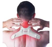 TensCare Elettrodi TENS & EMS per Collo - Sollievo Dolore Cervicale, Elettroterapia Muscolare e Posturale, Compatibili Universali, Riutilizzabili, Recupero Dolori Cronici e Acuti