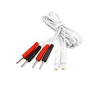 TensCare L CPT 2 Cavi per Perfect Tens, Perfect EMS e Perfect PFE, Bianco/Rosa -