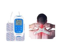 TensCare Perfect TENS + cuscinetti per il sollievo dal dolore al ginocchio - Kit completo per la terapia del dolore con unità TENS a 2 canali ed elettrodi mirati con adesivo forte