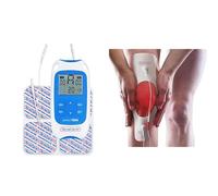 TensCare Perfect TENS + cuscinetti per il sollievo dal dolore cervicale - Kit completo per la terapia del dolore con unità TENS a 2 canali ed elettrodi mirati con adesivo forte