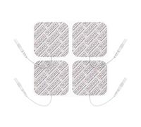 TENScare Set di 3 confezioni da 4 elettrodi superiori 50 x 50 mm | Compatibili con la maggior parte dei dispositivi dotati di attacco standard a pin da 2 mm