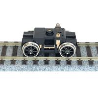 Tenshodo HO Gauge Coreless Power Truck 24.5S 10.5 Raggi Ruote 05016 Modello T...